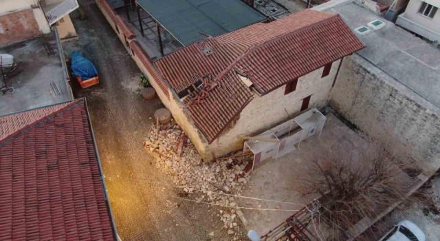 Hatayda tarihi ‘Zeytin ve Zeytinyağı Müzesi depremde hasar aldı