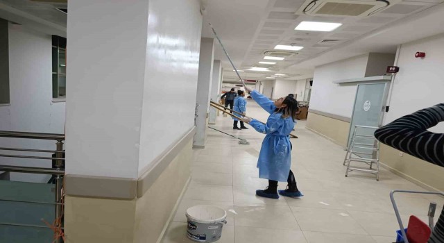 Hatayda zarar gören hastanenin tadilatı tamamlandı