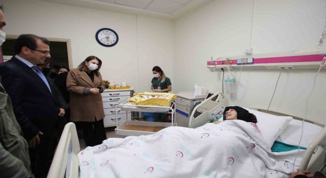 Hataylı depremzede Amasyada doğum yaptı