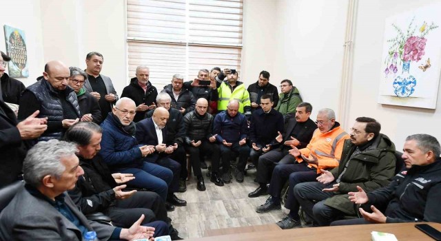 Hisarcıklıoğlu, İskenderunda incelemelerde bulundu