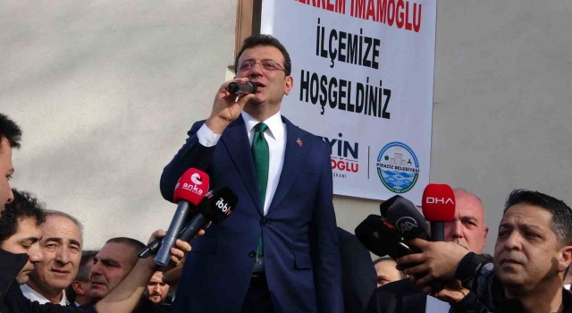 İBB Başkanı Ekrem İmamoğlu Giresun'da