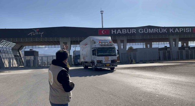 Irak Kürdistan Bölgesel Yönetiminden depremzedelere yardımlar gelmeye devam ediyor