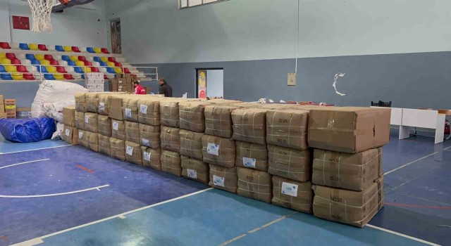 Irak Türkmenlerinin yardımları Silopiden depremzedeler için yola çıktı