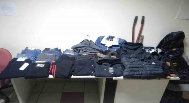 İş yerini soyan hırsızlar kameralarla adım adım izlenerek yakalandı