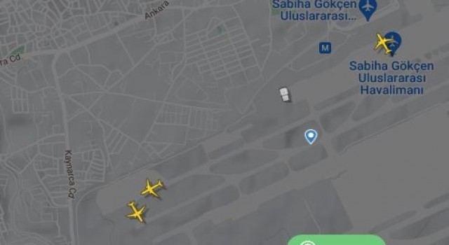 İstanbulda etkili olan şiddetli rüzgar hava trafiğini olumsuz etkiledi