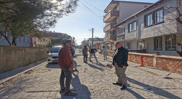 İvrindide üstyapı çalışmaları hız kazandı