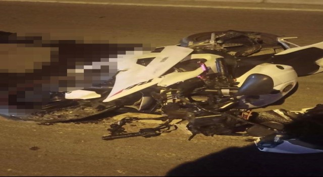 İzmirde motosiklet kazası: 1 ölü