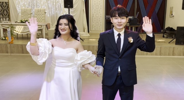 İzmire Koreli damat