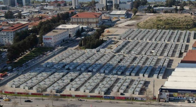 İzmirin konteyner kenti depremzedelere açılacak