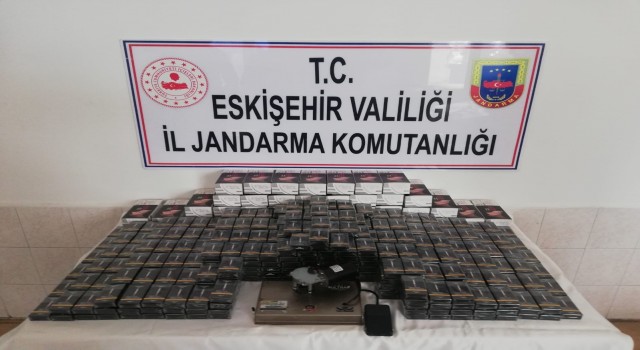 Jandarma ekiplerinden kaçak sigara operasyonu