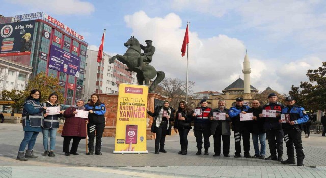 Jandarma ve Emniyet Ortak KADES bilgilendirmesi yaptı