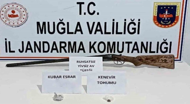 Jandarmadan Seydikemerde uyuşturucu operasyonu
