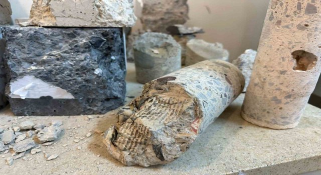 Kadıköyde deprem sonrası beton testlerine yoğun ilgi