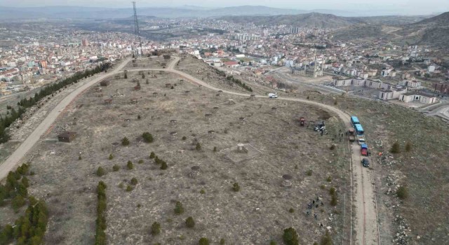 Kahveci Dağındaki Nevşehir Kent Ormanı yenileniyor