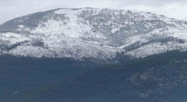 Kampçıların gözdesi Köyceğiz Sandras Dağında kar etkili oldu