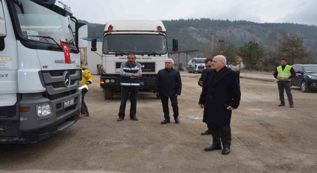Karabükten Gaziantepe yardım gönderildi