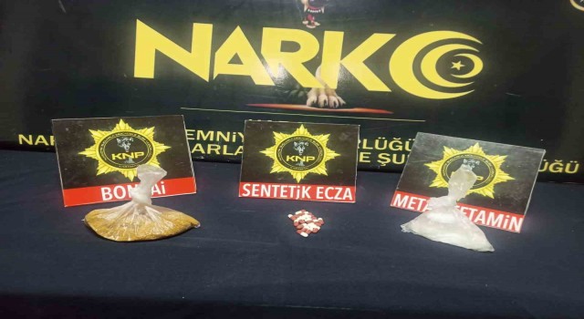 Karamanda uyuşturucudan 2 kişi tutuklandı