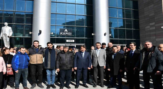 Kardeş adliye personeli Elbistana doğru yola çıktılar