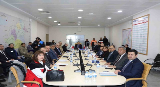 Karsta Afet Koordinasyon toplantısı yapıldı