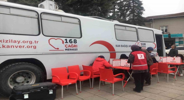 Kastamonuda deprem bölgesi için kan bağışı seferberliği