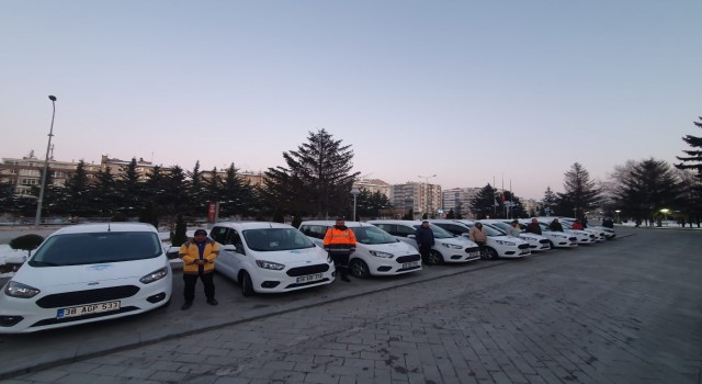 Kayseri Büyükşehirden deprem bölgesine 10 araç desteği daha
