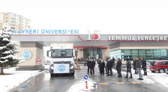 Kayseri Üniversitesinden deprem bölgesine yardım eli