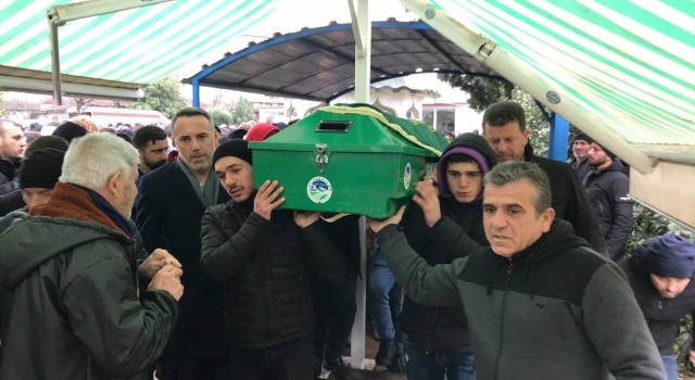 Sakarya'da Kazada ölen 16 yaşındaki çocuğa acı veda