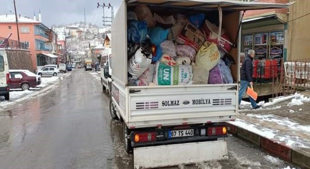 Kdz. Ereğliden destek devam ediyor