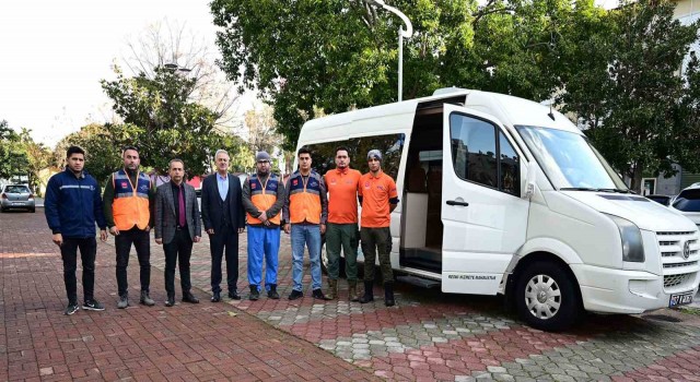 Kemerden deprem bölgesine ekip desteği