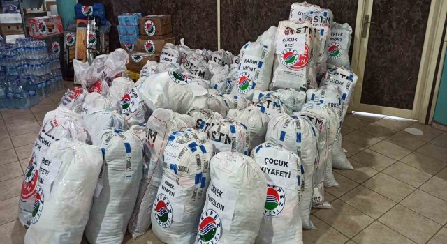 Kepezden deprem bölgesine kadın eli