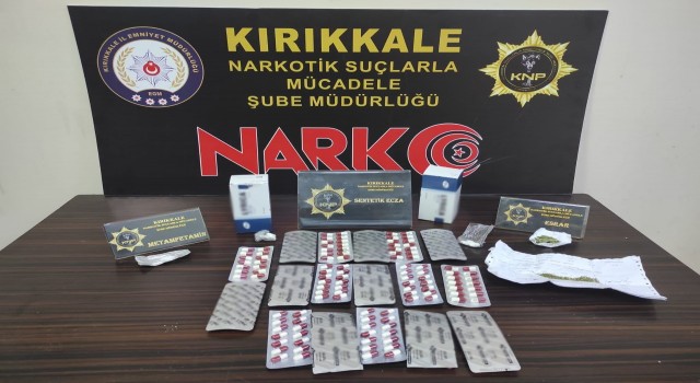 Kırıkkalede uyuşturucu madde ticaretine 2 tutuklama