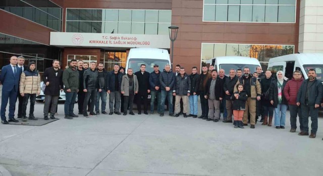 Kırıkkaleden deprem bölgesine takviye sağlık personeli gönderildi