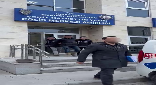 Kırklarelide silahlı kavga: 1 yaralı, 2 tutuklu