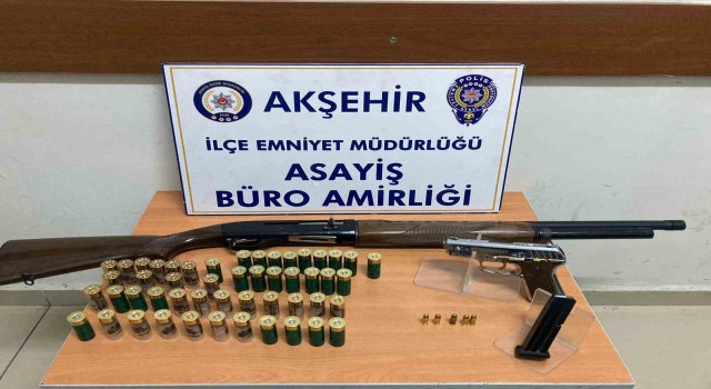 Konyada havaya ateş eden şahıs gözaltına alındı