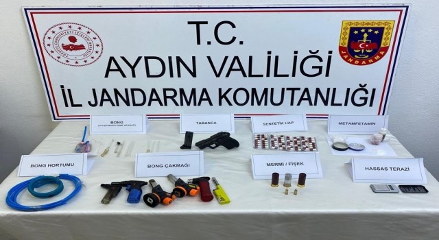 Köşkte uyuşturucu operasyonu