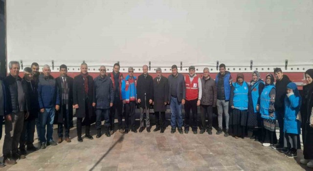 Köyceğizden deprem bölgesine her gün yardım tırı gidiyor