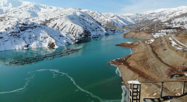 Kuraklık ve yağış azlığının etkisiyle Erzincan Barajının su seviyesi yüzde 26,78e düştü