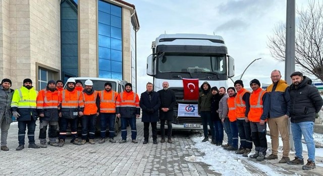 Kütahya 30 Ağustos OSBden deprem bölgesine ihtiyaç malzemesi