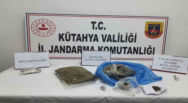 Kütahyada uyuşturucu madde operasyonları