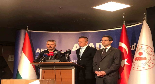 Macar Bakan Szijjartodan AFAD Başkanlığına ziyaret