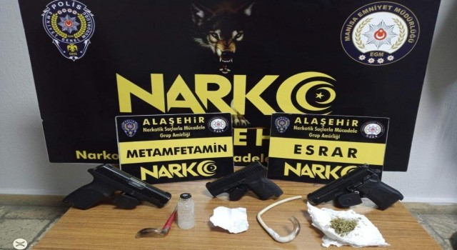 Manisada uyuşturucu operasyonu: 3 gözaltı