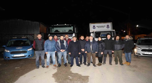Manisadan 5 bin kişiye yemek çıkarabilecek araç Adıyamana gönderildi