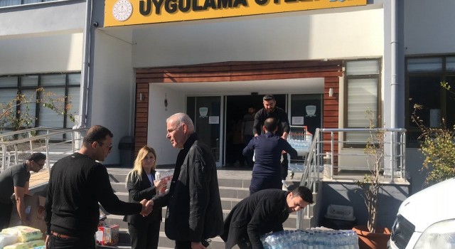 Marmariste yardım seferberliği devam ediyor