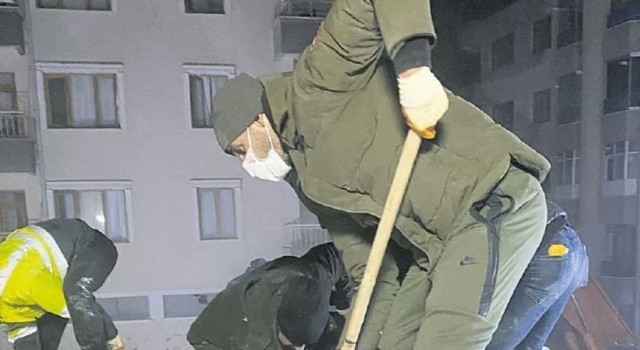 Mehmet Topaldan, deprem bölgesine destek