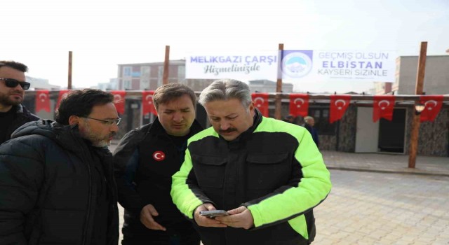 Melikgazinin Desteği İle Yapılan Elbistan Melikgazi Çarşı Hizmete Başladı