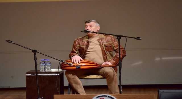 Metin Şentürk, Osmaniyede öğrencilerle buluştu