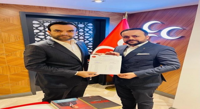 MHP Karacabey İlçe Başkanlığına Ahat Şanlı atandı