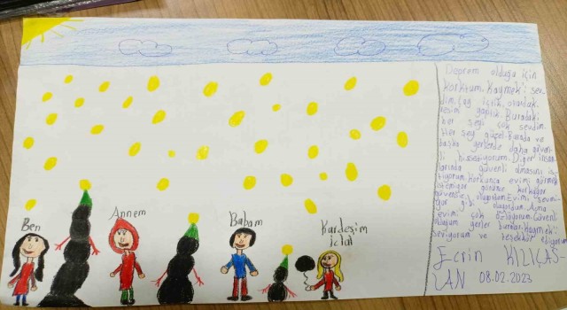 Minik Ecrinden Büyükşehire Duygulandıran Teşekkür