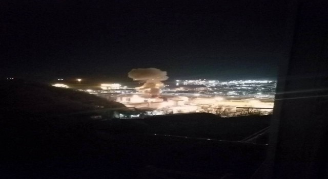 Moskovada gaz dağıtım merkezi yakınlarına dron düştü