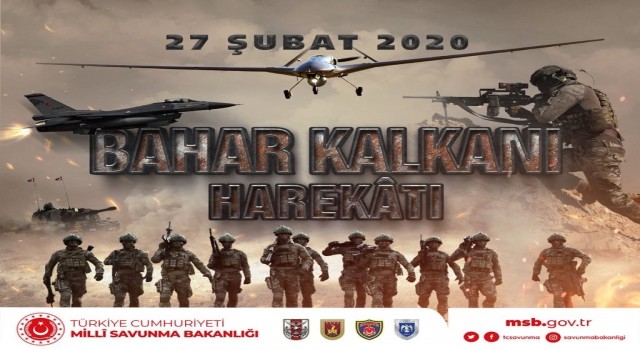 MSBden Bahar Kalkanı Harekatının 3. yıl dönümü paylaşımı